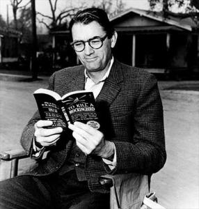 Gregory Peck actor reading To Kill a Mockingbird Atticus Finch